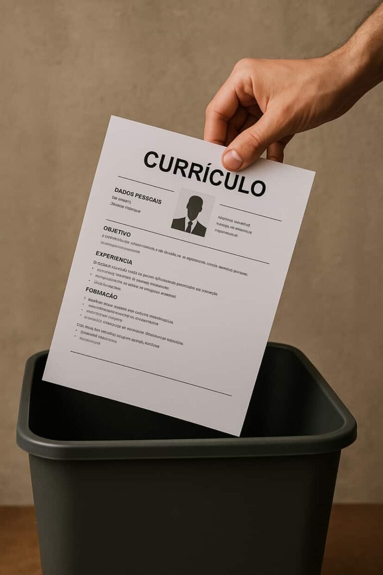 fim do currículo